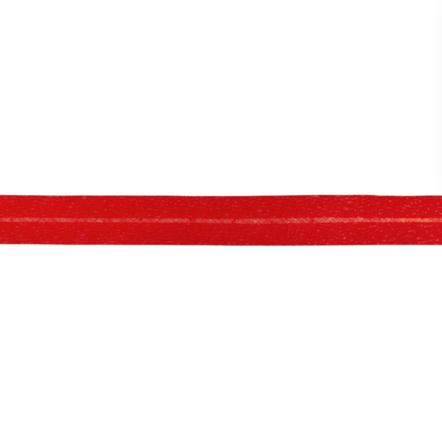 Biais Uni Coton - Rouge