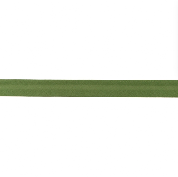 Biais Uni Coton - Armée