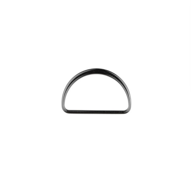 Anneaux D en Métal 40 mm - Anthracite