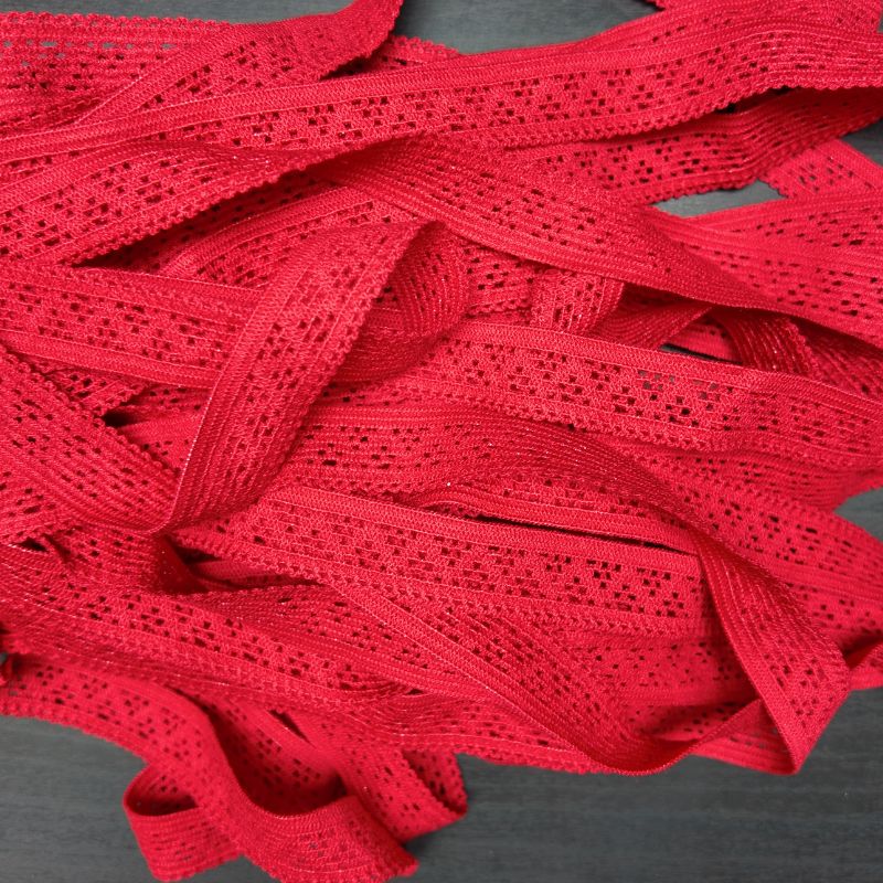 ELASTIQUE FANTAISIE ROUGE 1