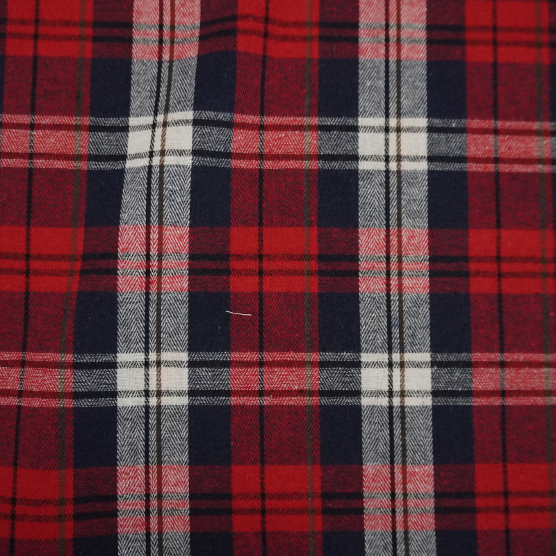 TARTAN ROUGE/BLEU