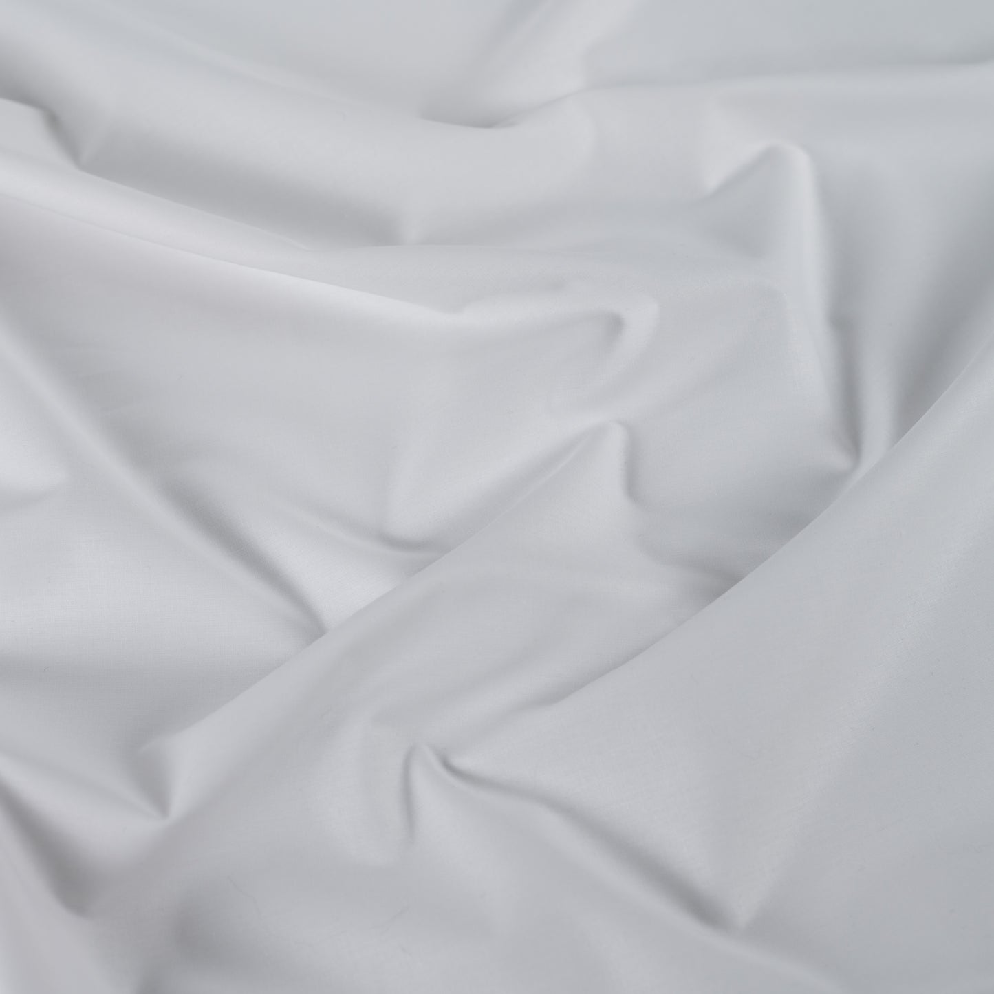 POPELINE DE COTON BLANC