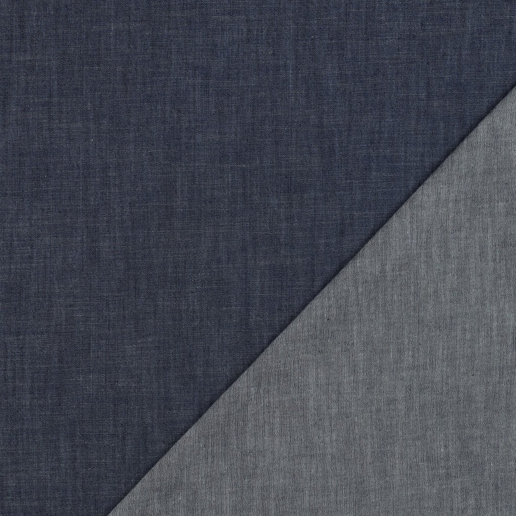 CHAMBRAY indigo bleu dark