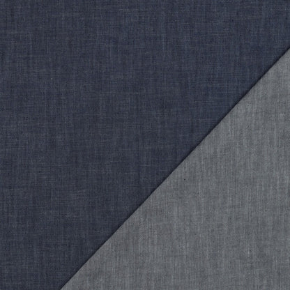 CHAMBRAY indigo bleu dark