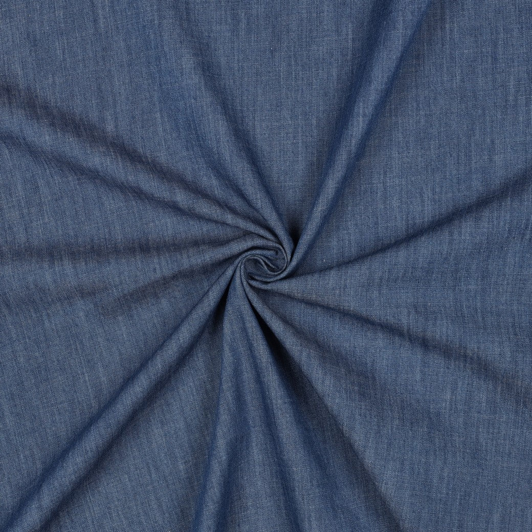 CHAMBRAY indigo bleu