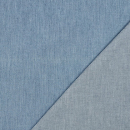 CHAMBRAY indigo light bleu