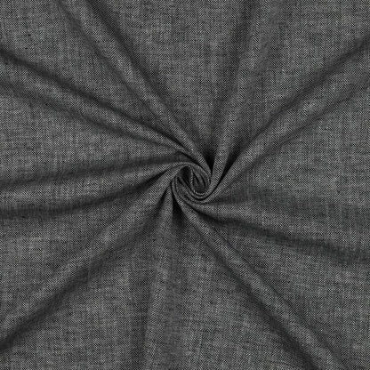 LIN COTON CHEVRONS NOIR