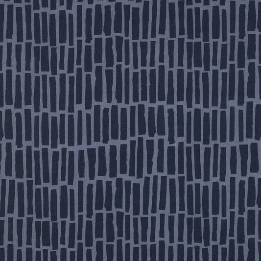 POPELINE DE COTON VEHICLES NAVY