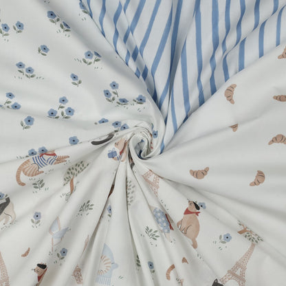 COTON RAYURES BY POPPY