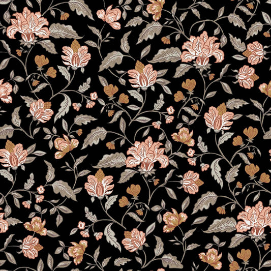 JERSEY DE BAMBOO DOUCE FLEURS