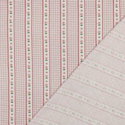 DOUBLE GAZE DE COTON HELENE ROSE BY POPPY