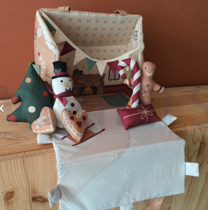 PANNEAU MAISON DE POUPÉE GINGERBREAD by POPPY