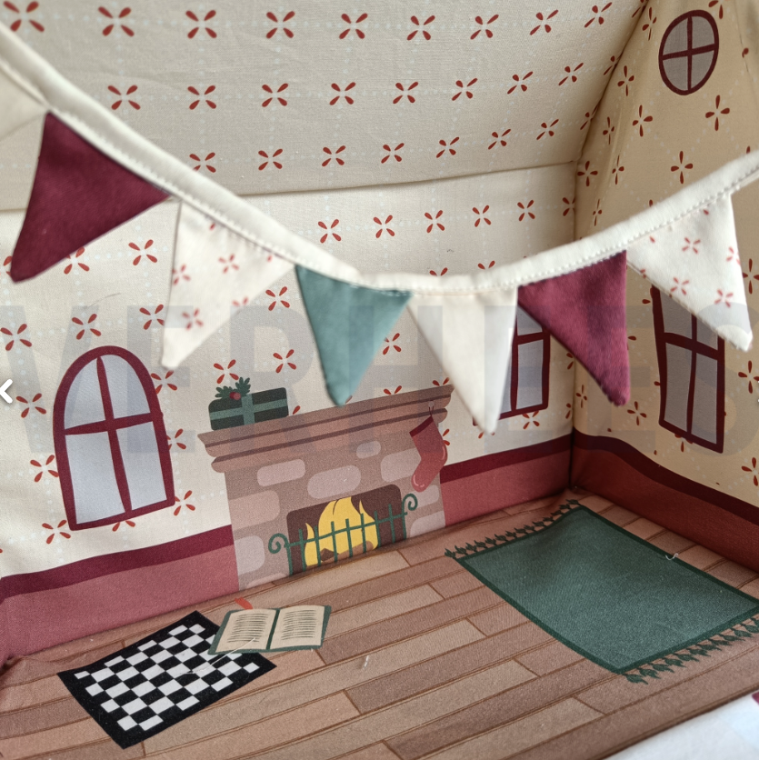 PANNEAU MAISON DE POUPÉE GINGERBREAD by POPPY