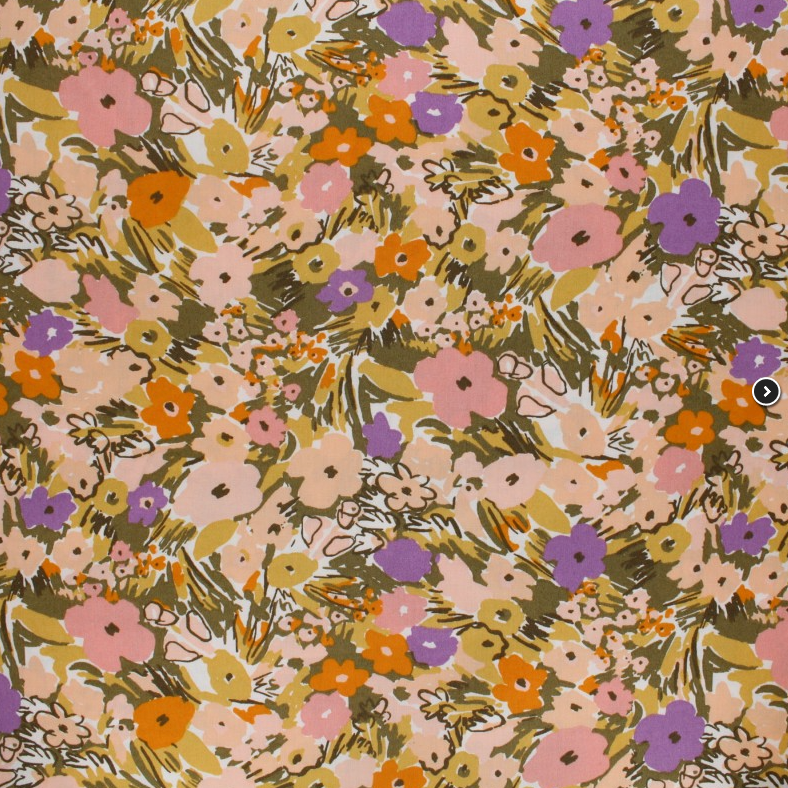 POPELINE DE COTON FLORAL FEST NERIDA HANSEN