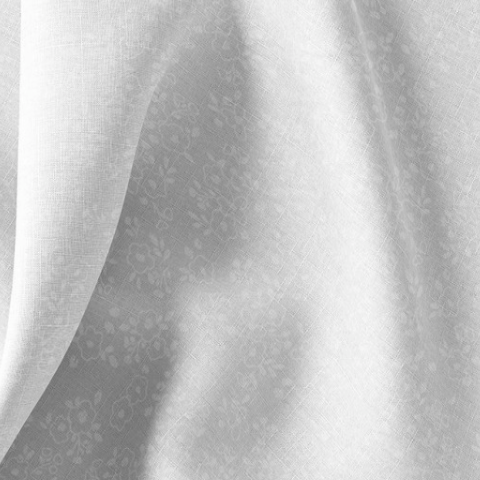 Coton Imprimé OBIA Blanc