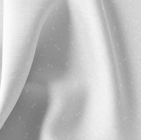 Coton Imprimé KIDO Blanc