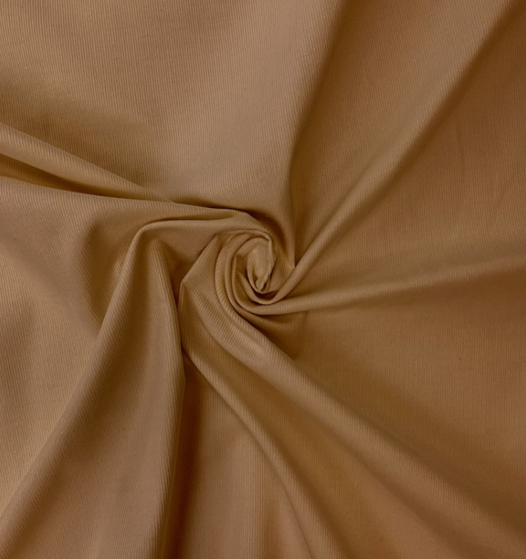 VELOURS 1000 RAIES CAMEL