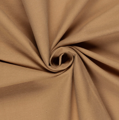 Flanelle brossé Camel