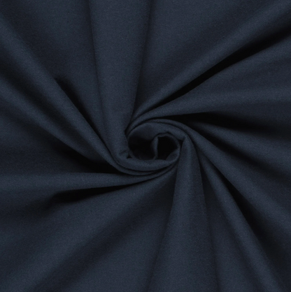 Flanelle brossé BLEU MARINE