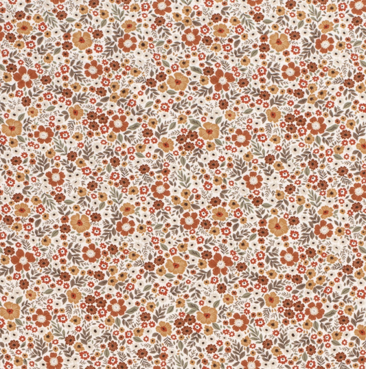 Jersey de Coton jardin de fleurs