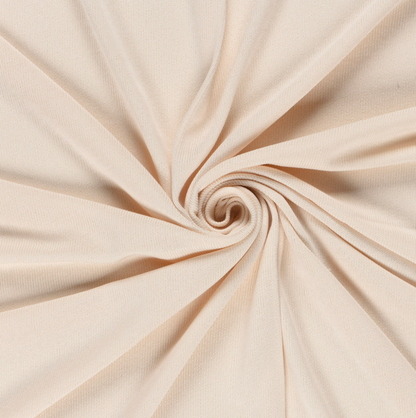 Heavy Knit tissu Unicolore Ivoire