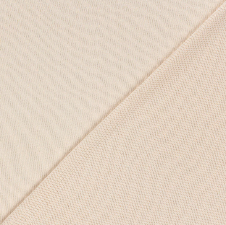Heavy Knit tissu Unicolore Ivoire