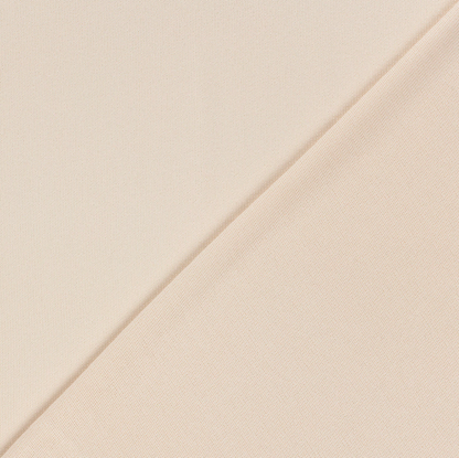 Heavy Knit tissu Unicolore Ivoire
