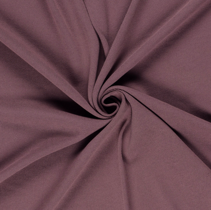 Heavy Knit tissu Unicolore Mauve