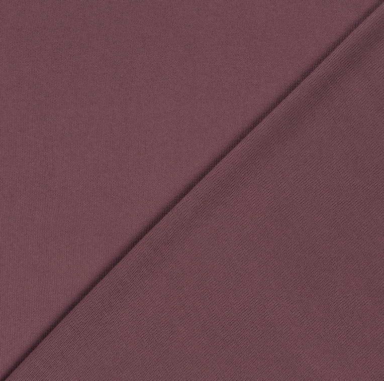 Heavy Knit tissu Unicolore Mauve