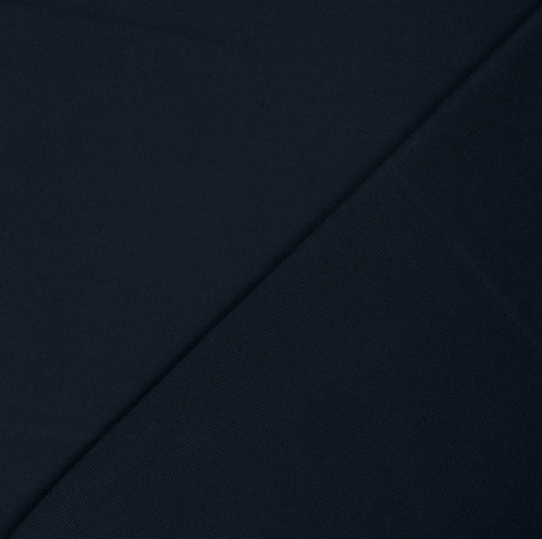 Heavy Knit tissu Unicolore Bleu Marine