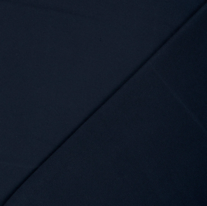 Heavy Knit tissu Unicolore Bleu Marine