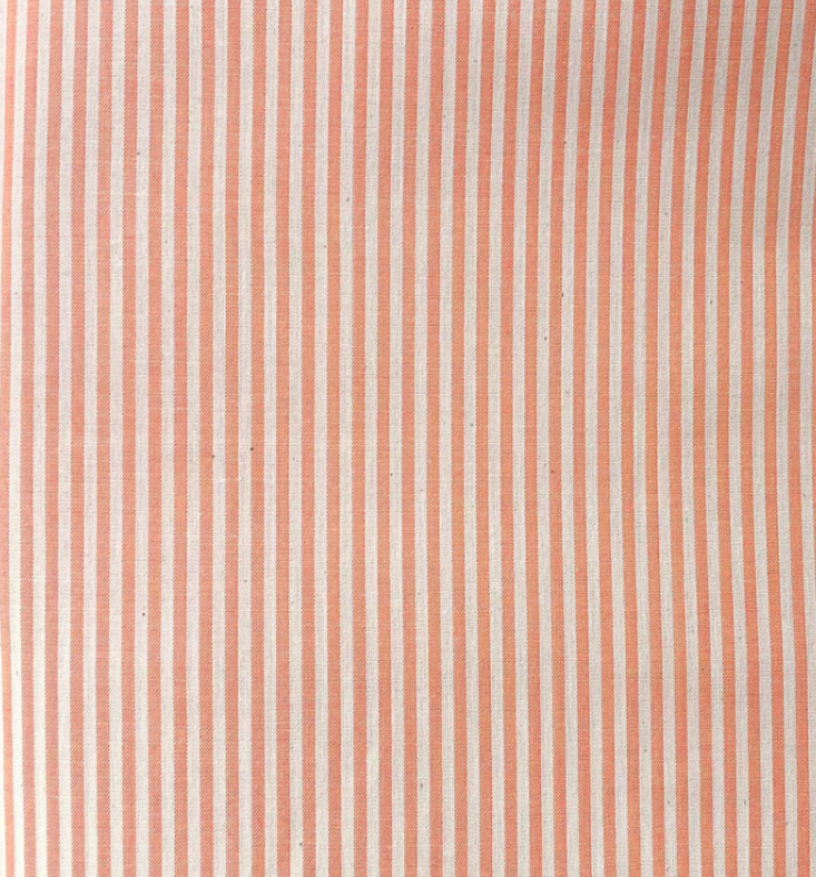 COTON VISCOSE RAYTIS BLANC / TANGERINE