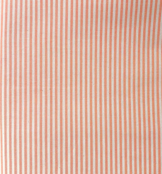 COTON VISCOSE RAYTIS BLANC / TANGERINE