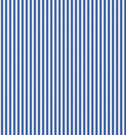 Coton Imprimé EDOUA Blanc / Bleu