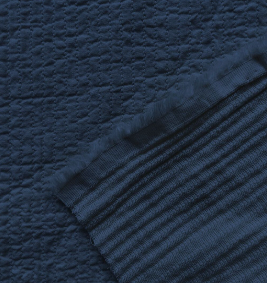 Coton Surpiqué Indigo