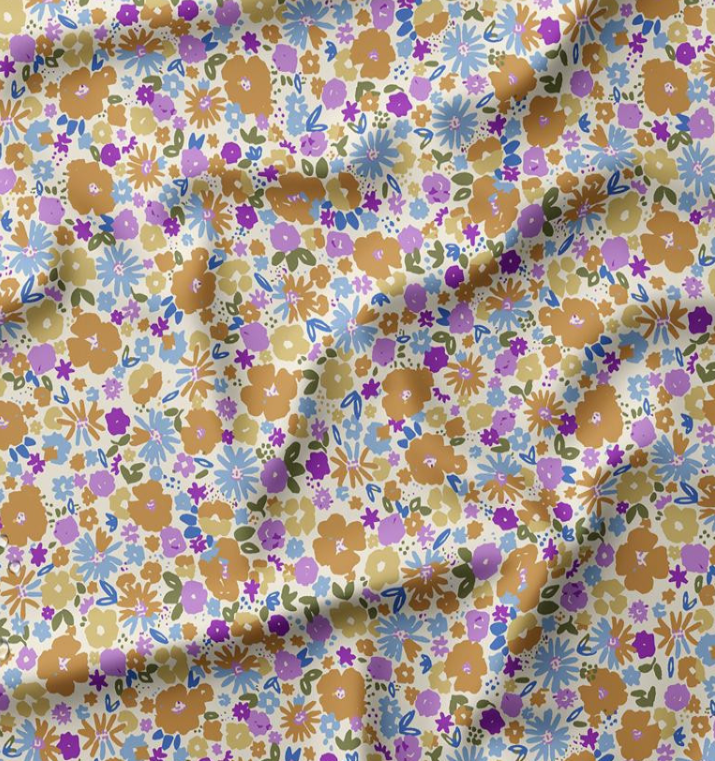 Imperméable MIZET Ecru / Violet