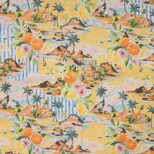 VOILE DE COTON ST TROPEZ