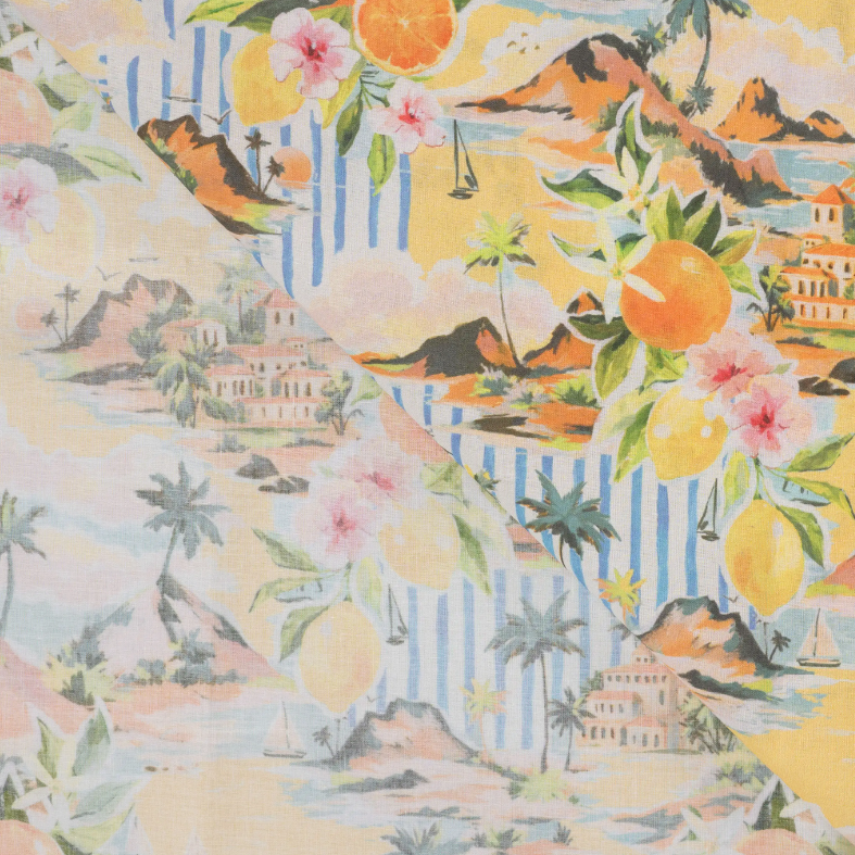VOILE DE COTON ST TROPEZ