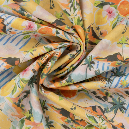 VOILE DE COTON ST TROPEZ