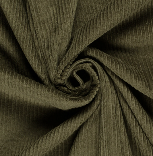 Velours Côtelé 4.5w  VERT KAKI