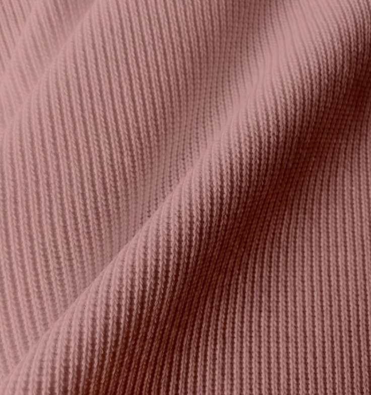 Maille Tricot UNI Rose