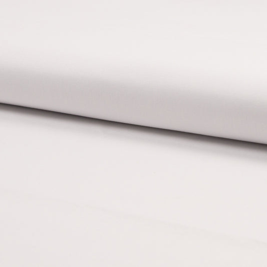 POPELINE DE COTON BLANC