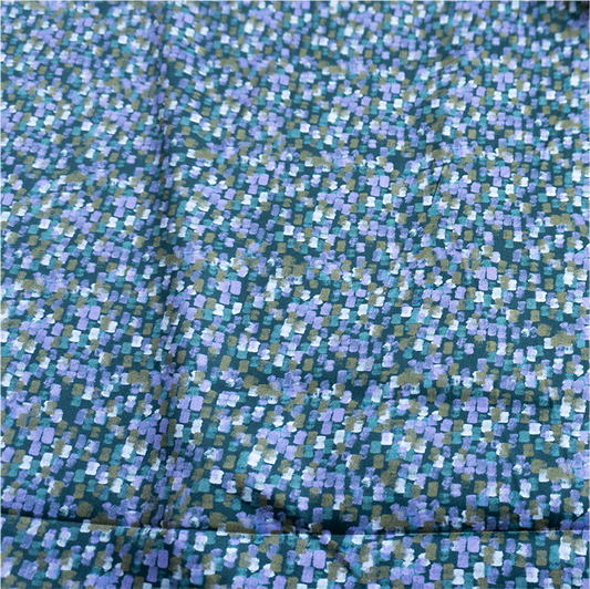 SATIN DE COTON ANNE VERT POMMÉ FABRICS