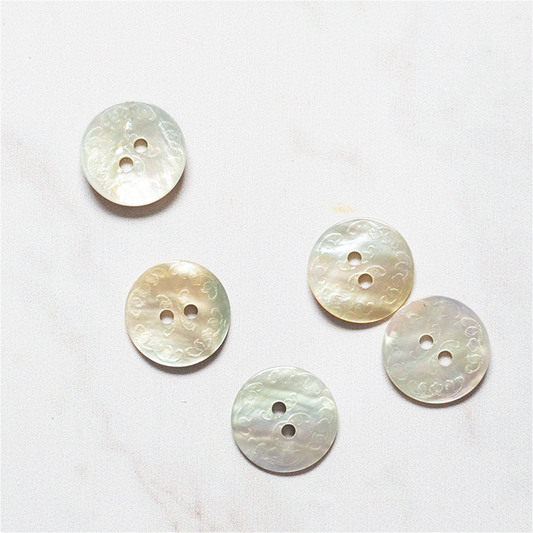 BOUTON NACRE NINON 17mm