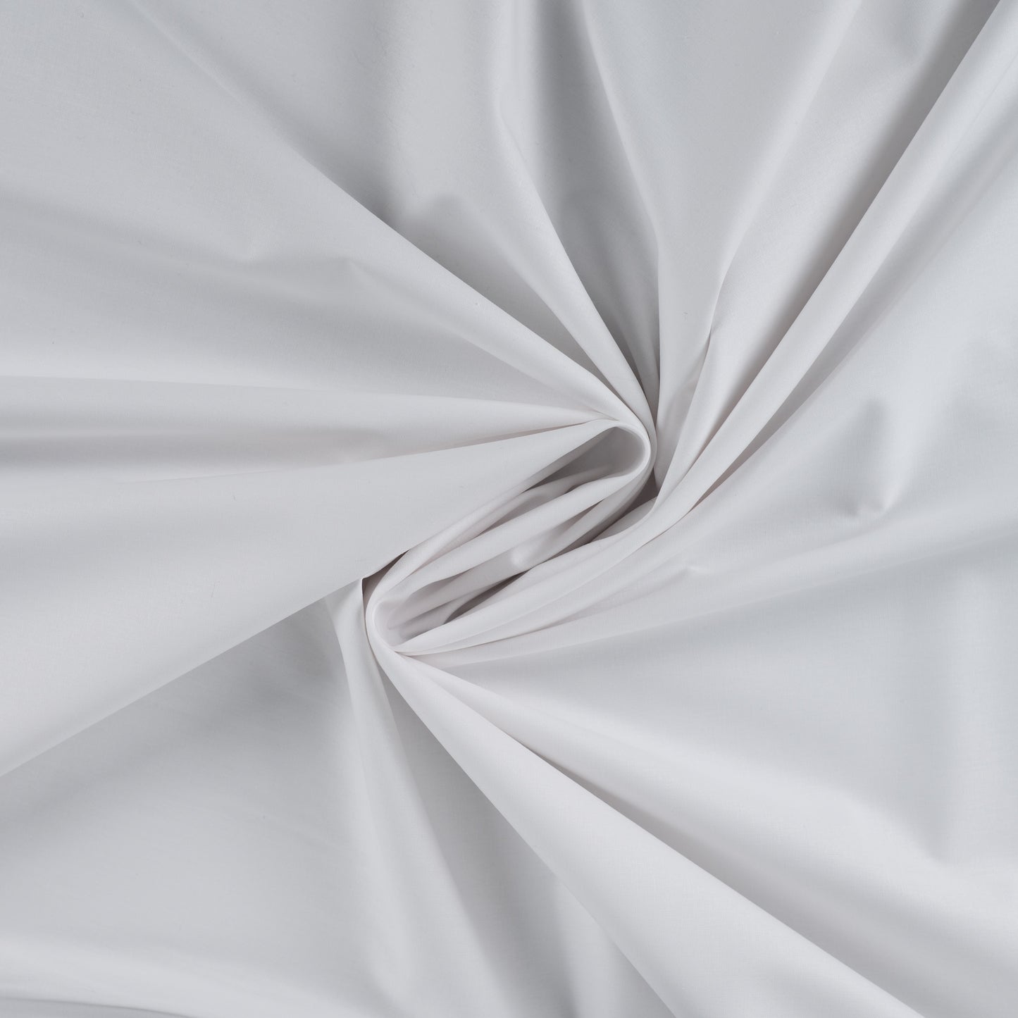 POPELINE DE COTON BLANC