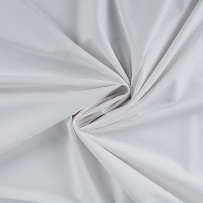 POPELINE DE COTON BLANC