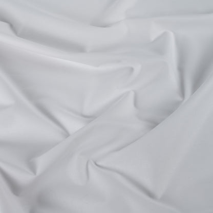 POPELINE DE COTON BLANC
